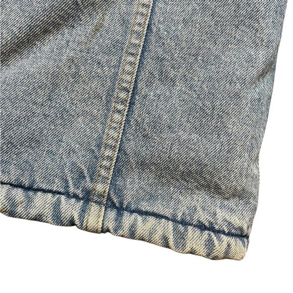 Vintage LEVIS Sherpa Lined Jean Jacket Size 44 - Picture 13 of 16